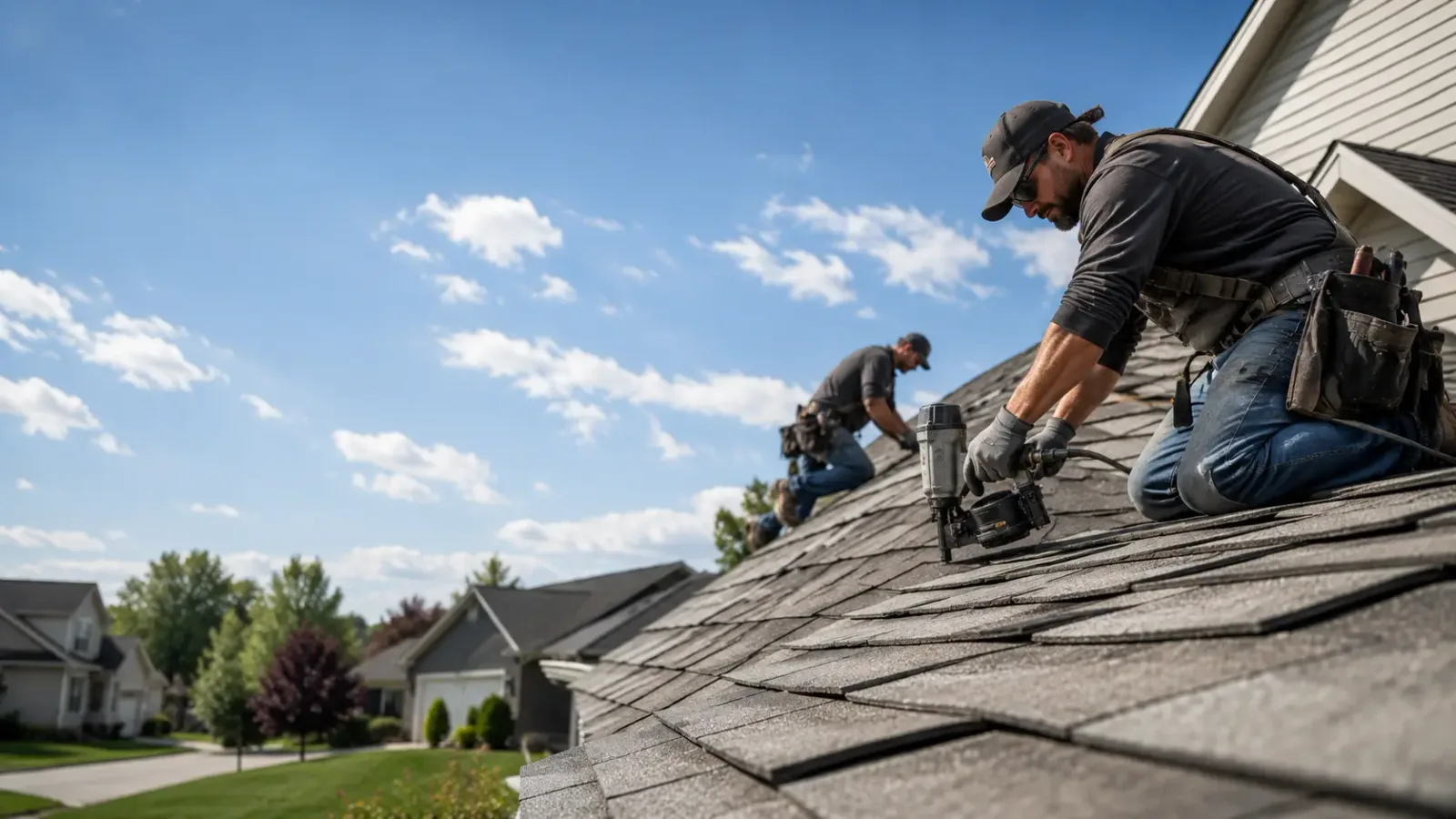 Storm Damage Roof Repair in Benton, KS near me